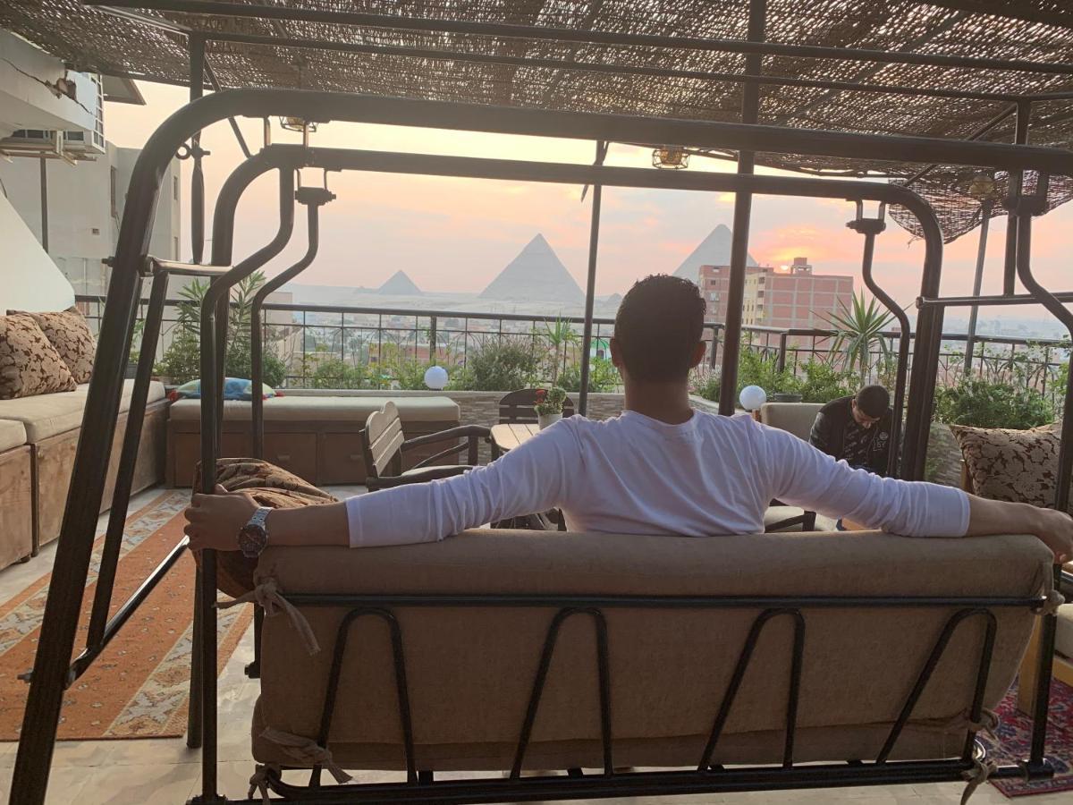 Draz Pyramids View Bed & Breakfast Kafrat al Jabal Exterior photo